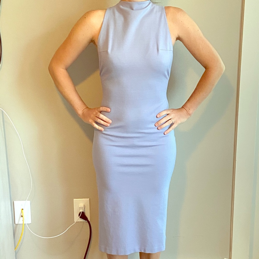 Size 2 midi dress by Babaton